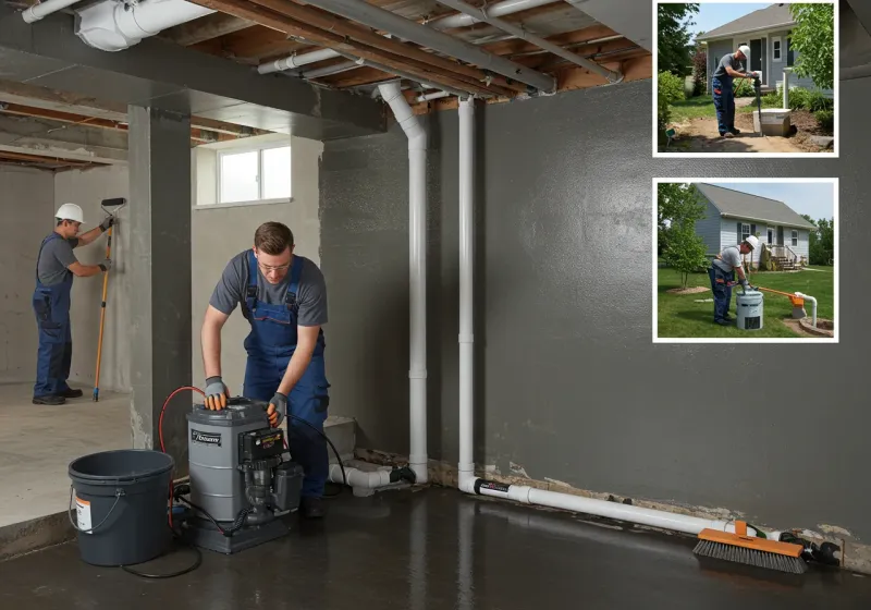 Basement Waterproofing and Flood Prevention process in Punxsutawney, PA